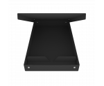 Aluminum Memo Storage Clipboard - Black